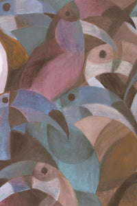 Toucan Wallpaper - Boho Rose