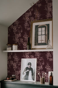 Isadore Wallpaper - Vintage Pinotage