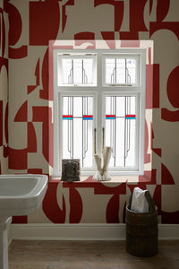 Proclivity Wallpaper - Tile Red