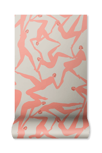 Net Wallpaper - Salmon
